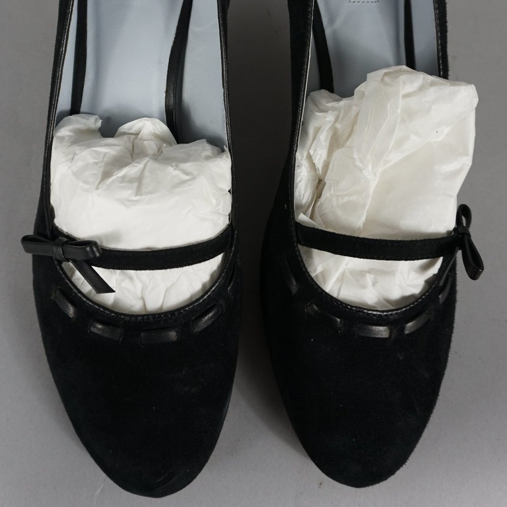 Marshall Fields Urissa-MF BLK Suede 9.5M NWT